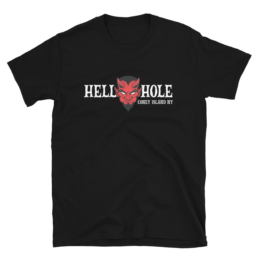 Hell Hole Ride Coney Island Short-Sleeve Unisex T-Shirt