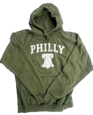 Philly Liberty Bell Hoodie - Eagles Green/Off-White