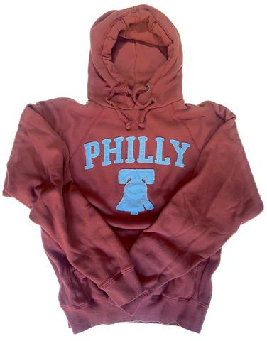 Philly Liberty Bell Hoodie - Phillies Maroon/Light Blue