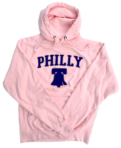 Philly Liberty Bell Hoodie - Pink/Purple