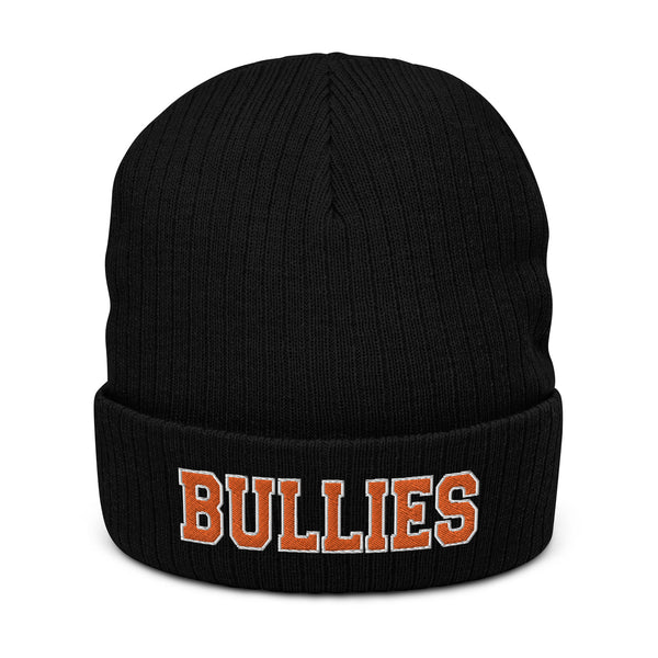BULLIES Ribbed knit beanie in Flyers colors