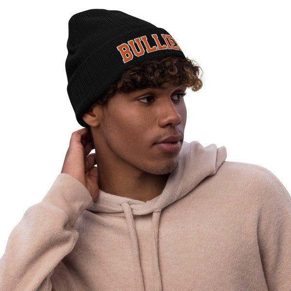 BULLIES Ribbed knit beanie in Flyers colors