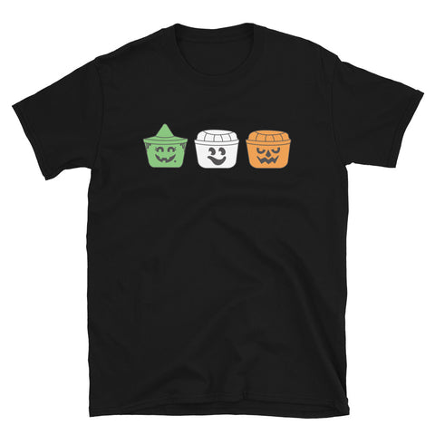 Boo Bucket Halloween Pails Short-Sleeve Unisex T-Shirt