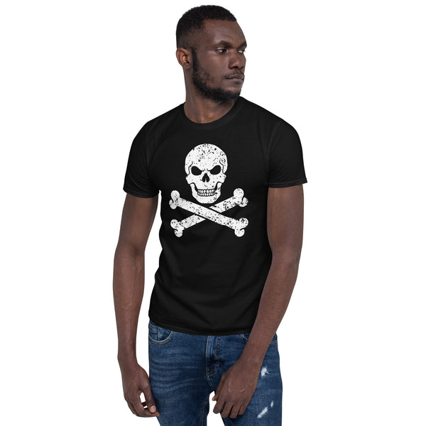 Skull and Crossbones Short-Sleeve Unisex T-Shirt