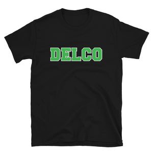 DELCO Short-Sleeve Unisex T-Shirt in Philadelphia Eagles Colors