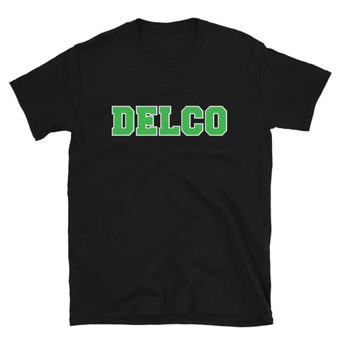 DELCO Short-Sleeve Unisex T-Shirt in Philadelphia Eagles Colors