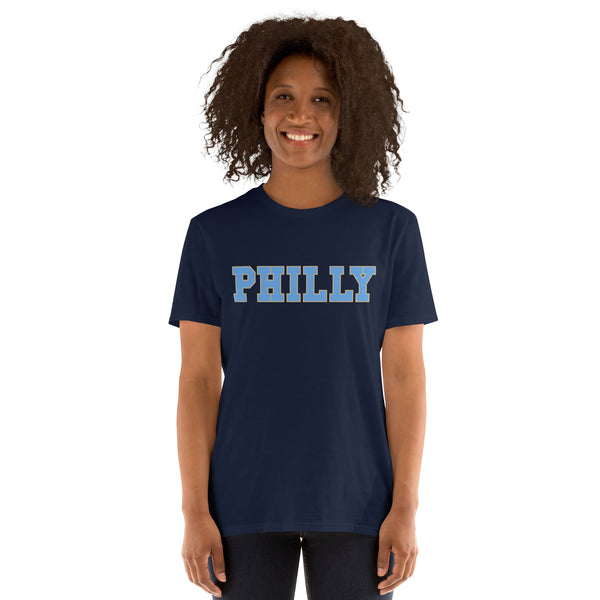 PHILLY Go Union Short-Sleeve Unisex T-Shirt in Philadelphia Union Colors