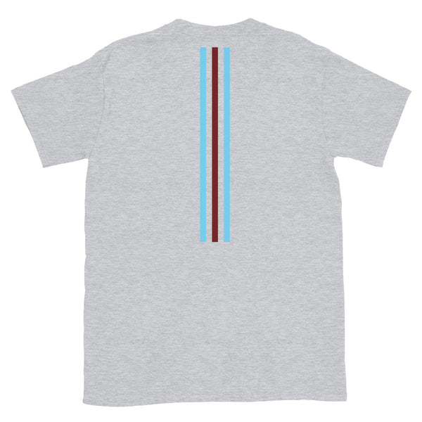 PHILS with Back Stripe Short-Sleeve Unisex T-Shirt in Philadelphia Phillies Colors