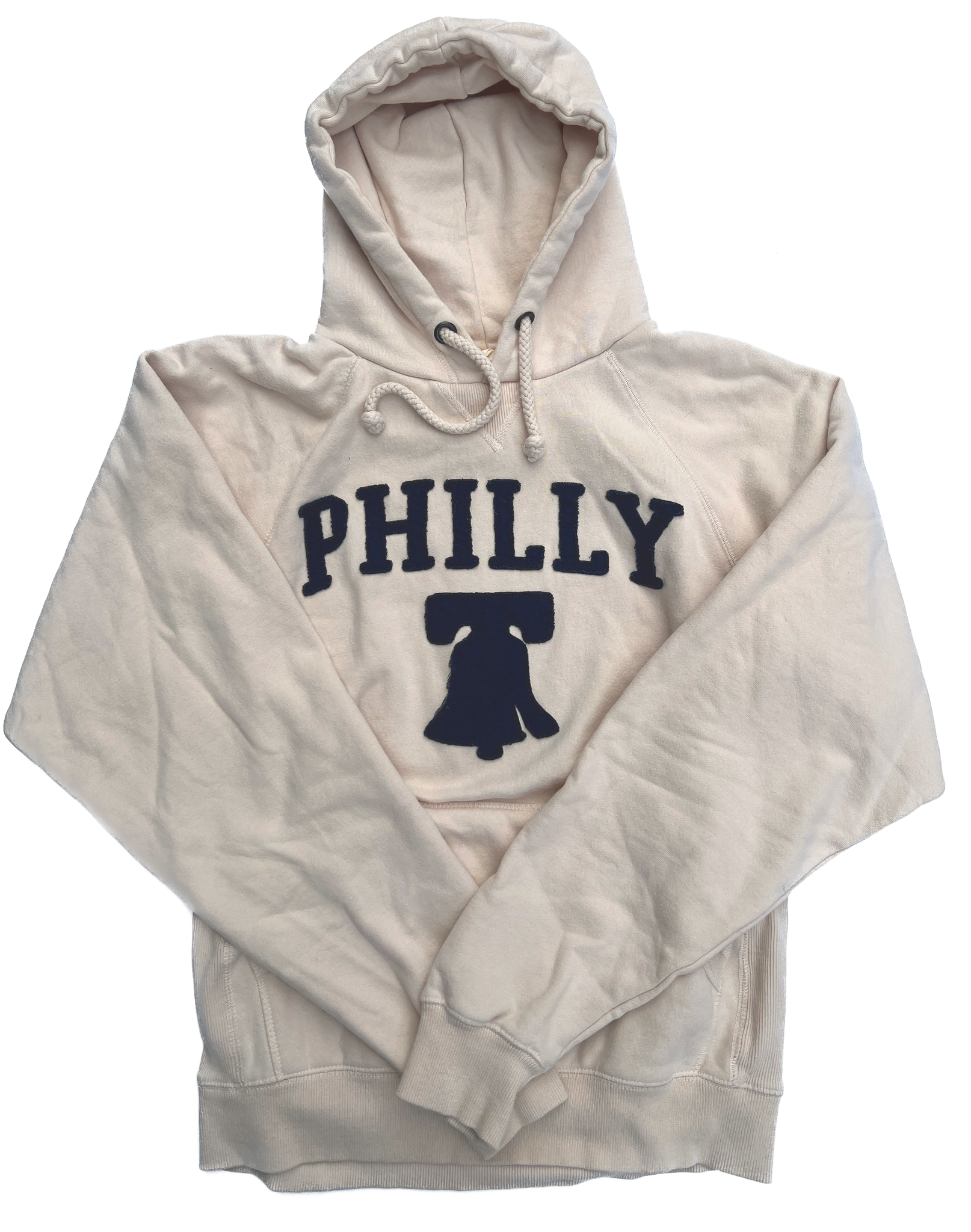 Philly Liberty Bell Hoodie - White/Navy Blue